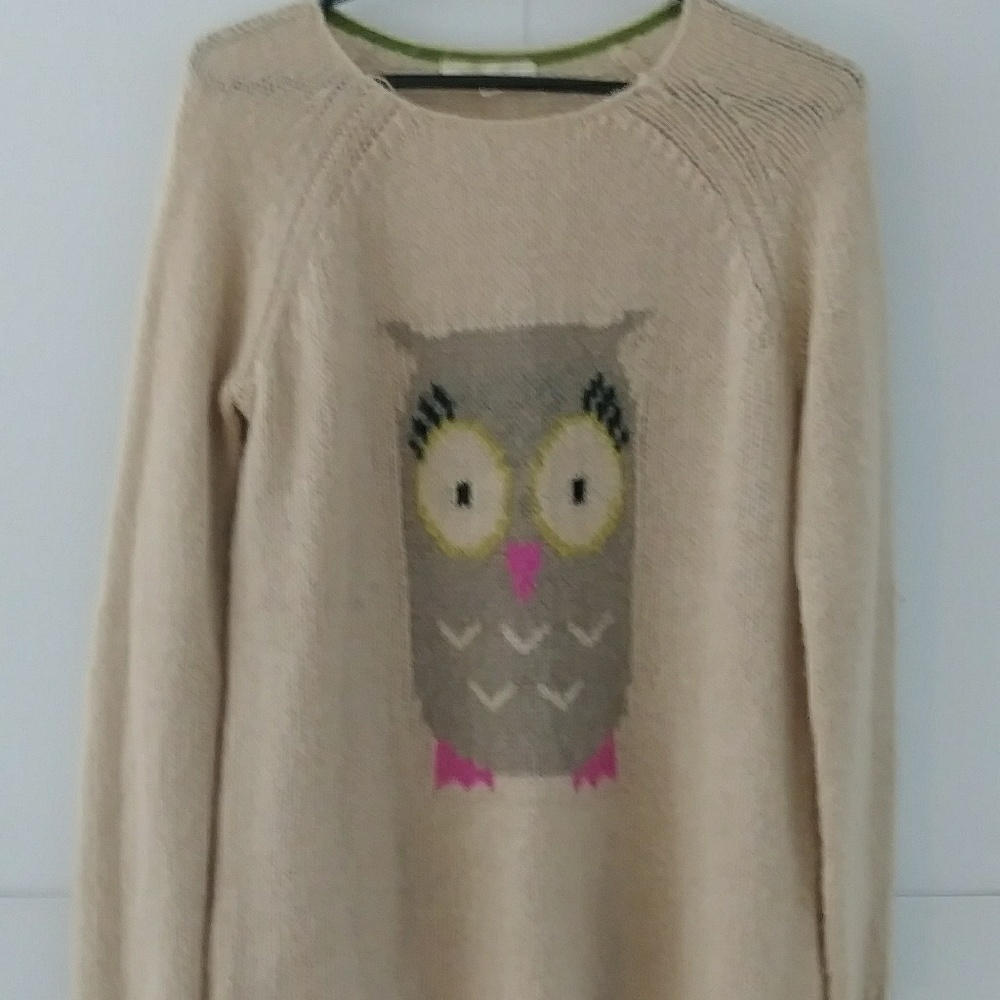 Women's rewind owl sweater